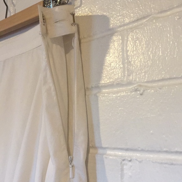 White A-line Skirt Size 12 - Picture 2 of 5